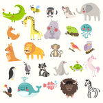 26种卡通动物