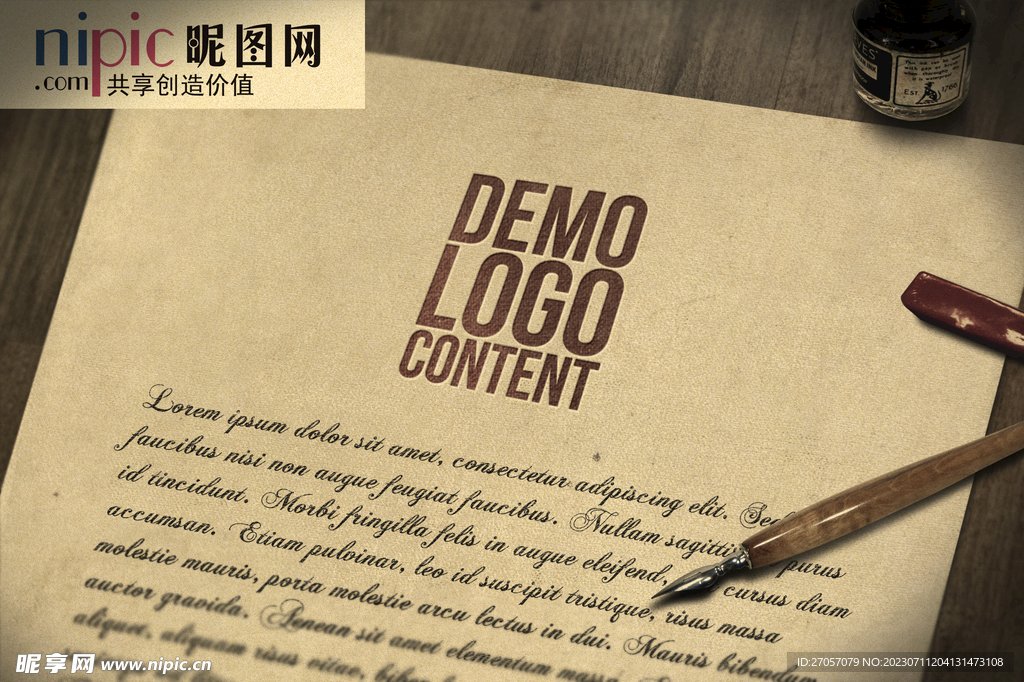 LOGO样机图片