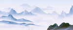山水背景