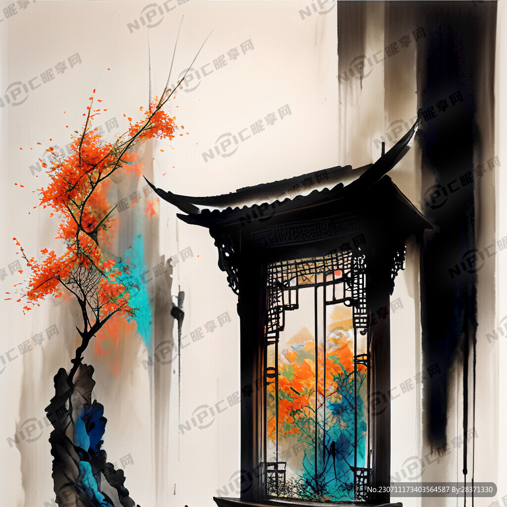 中国画窗