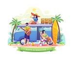夏季露营