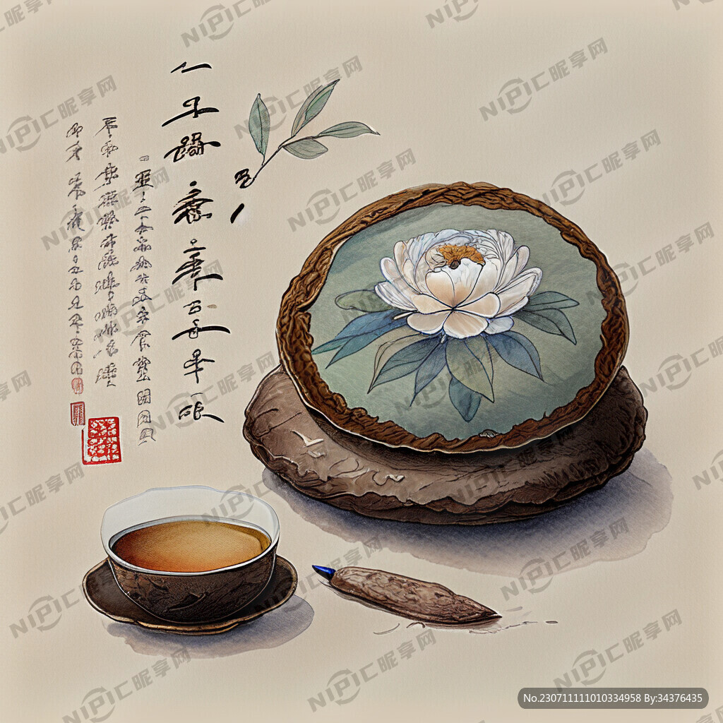 普洱茶包装 古典 古朴