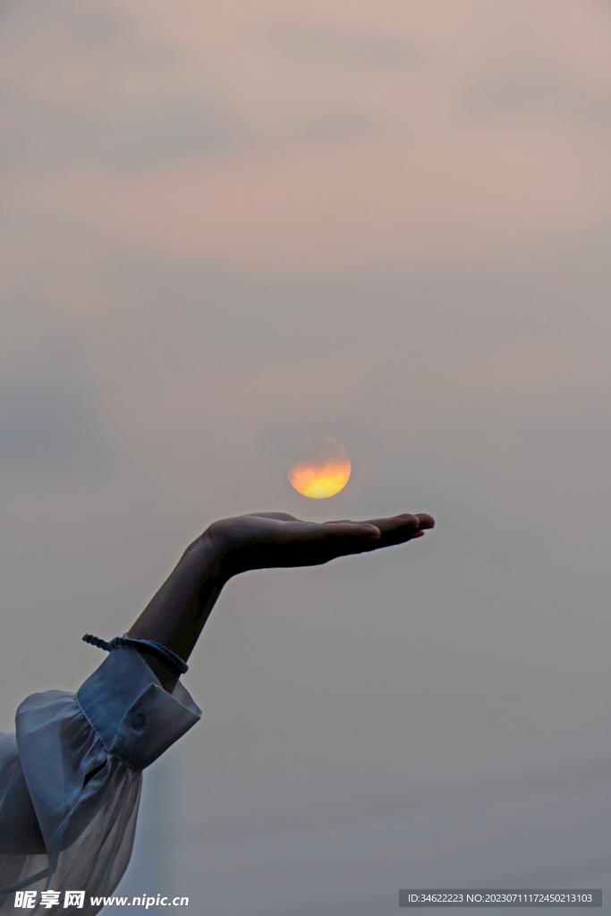 手掌上的太阳