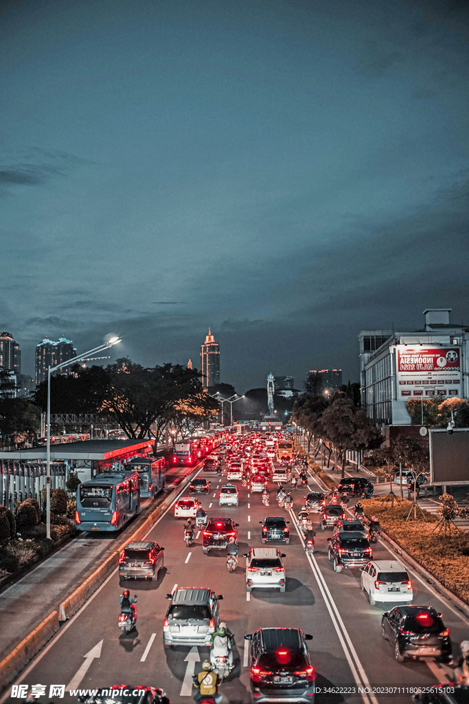 夜晚城市