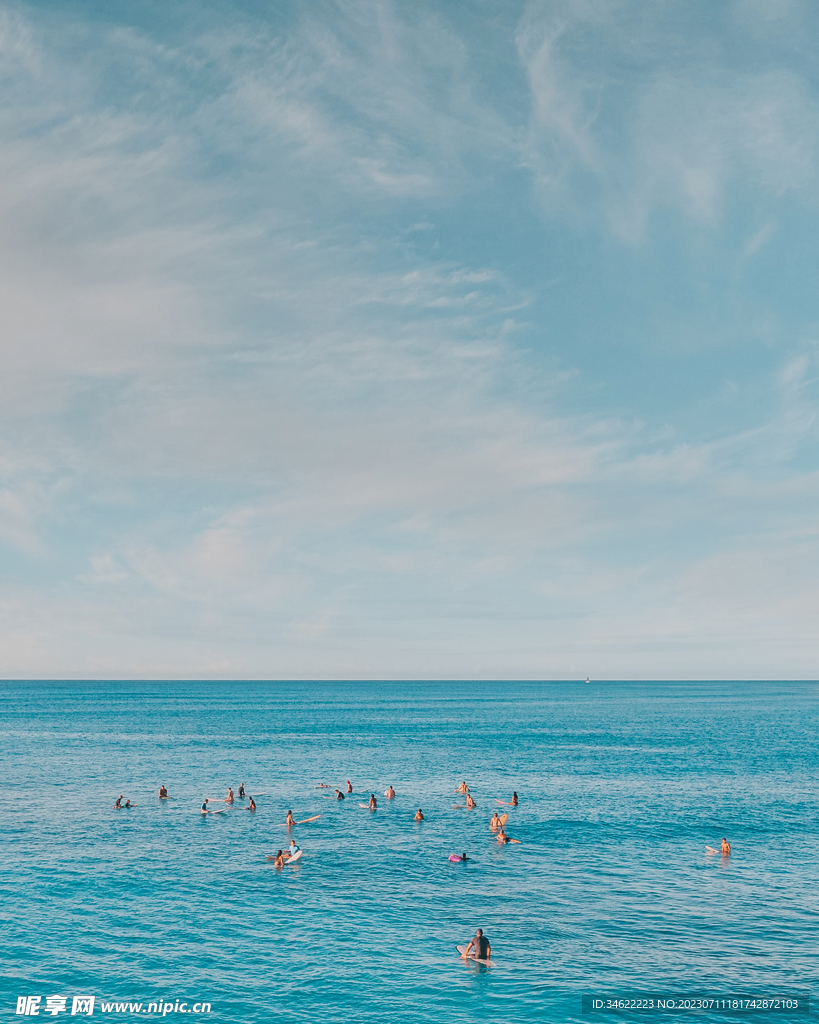 碧海蓝天