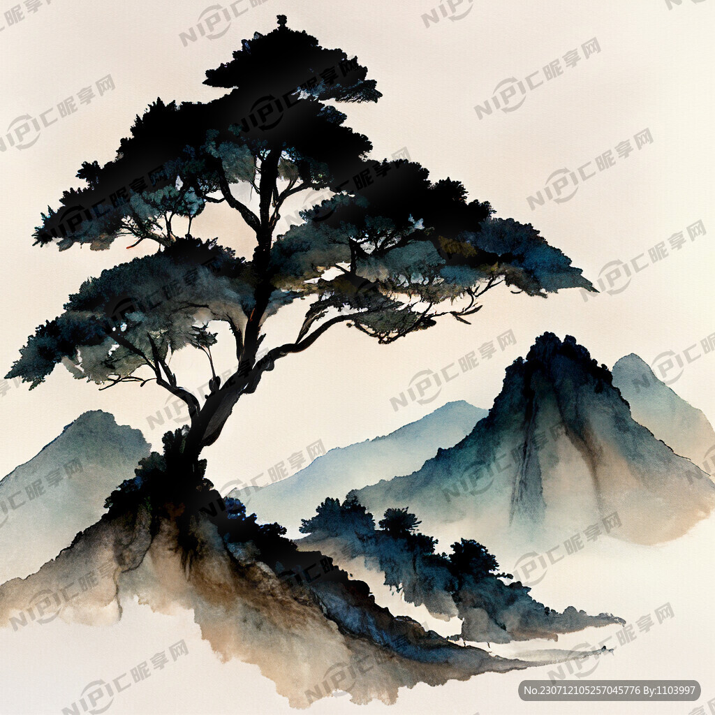 满山古茶树