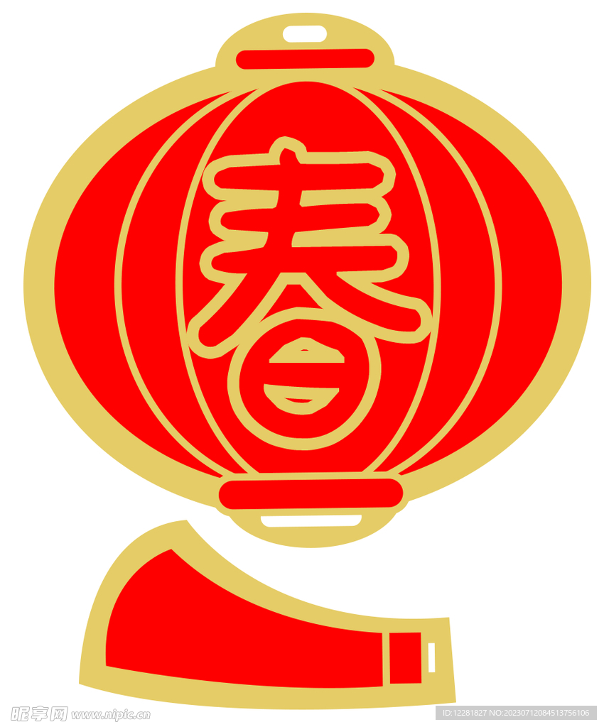 春节红灯笼左
