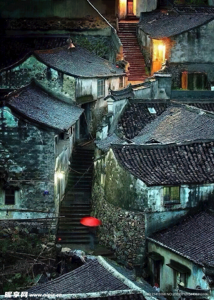 中式庭院建筑 