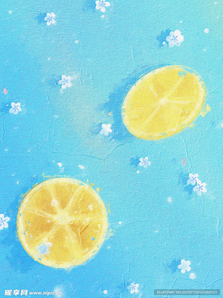 柠檬背景