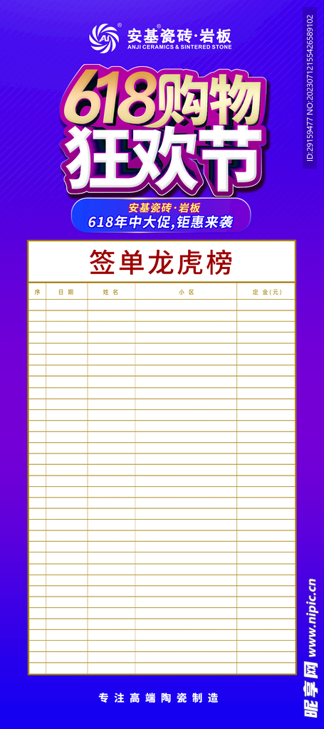 销售业绩表