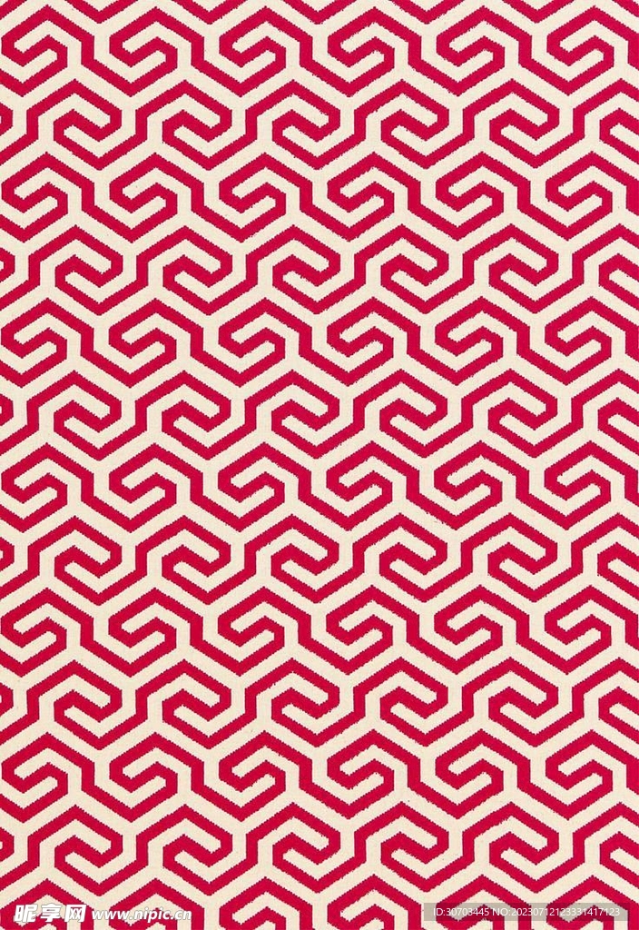 红色纹理