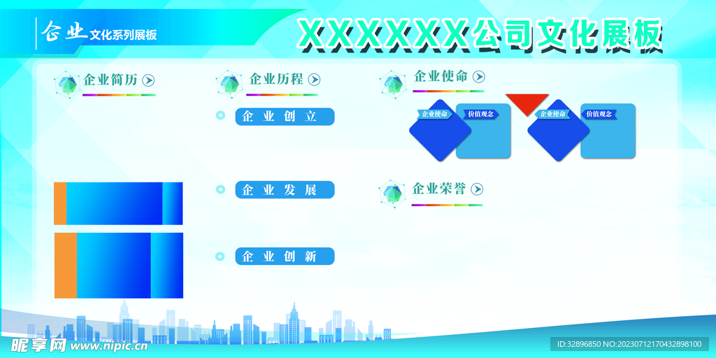 企业文化展板