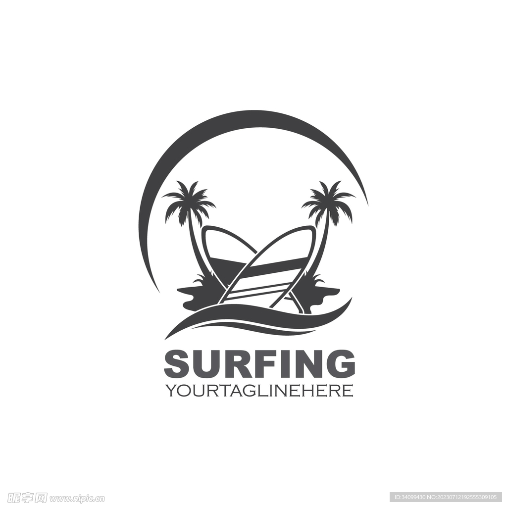 冲浪logo