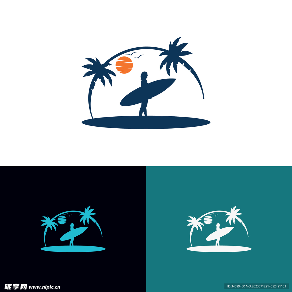冲浪logo