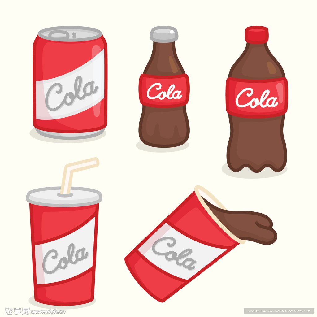 Gaseosa Coca Cola Dibujo Animado