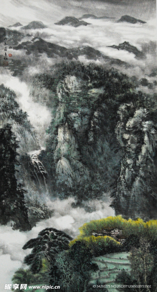 国画水墨画