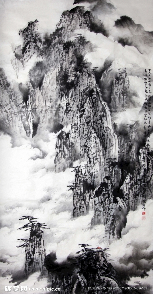 国画水墨画