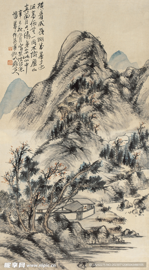 国画水墨画