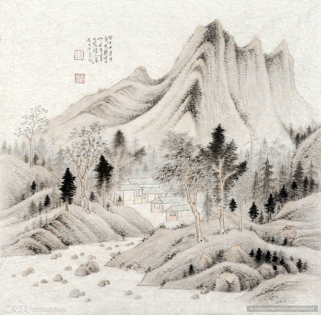 国画山水