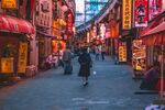傍晚街景
