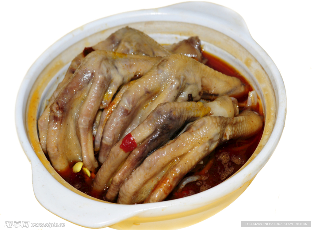鸡爪煲