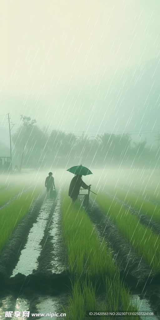 谷雨清明背景