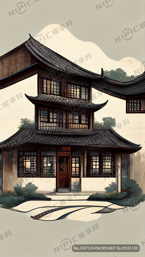 徽州人文风格古朴建筑风格潮流时