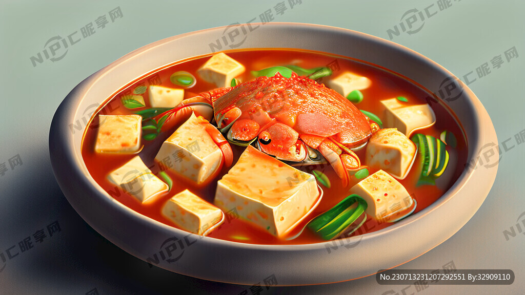蟹粉豆腐 美味菜肴 炖菜