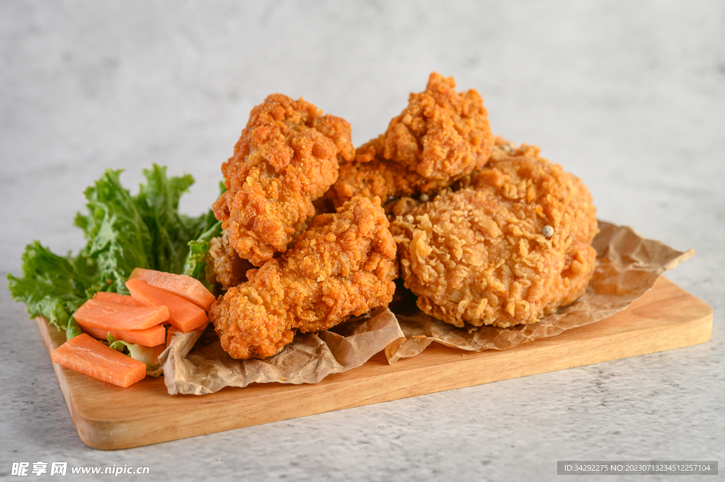 炸鸡腿炸鸡块