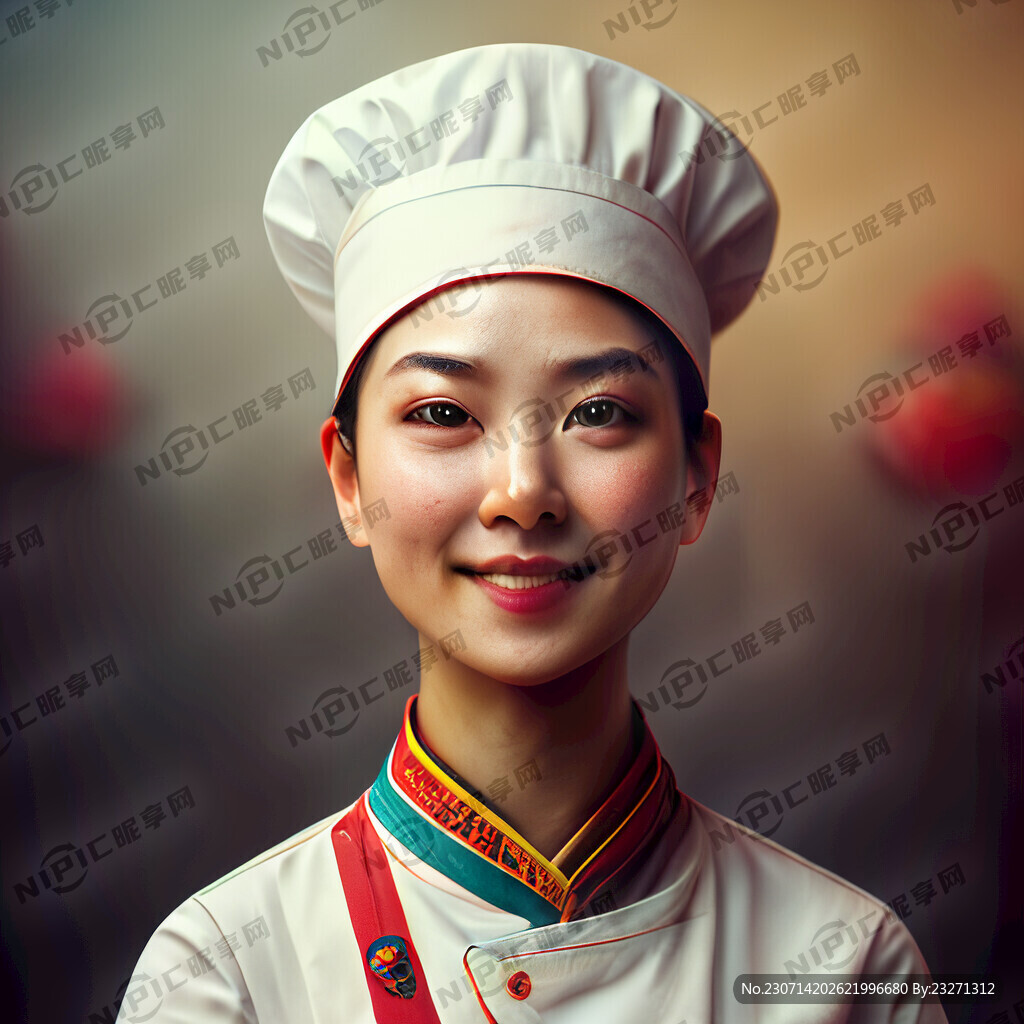 厨师 传统服饰 日风格 高清