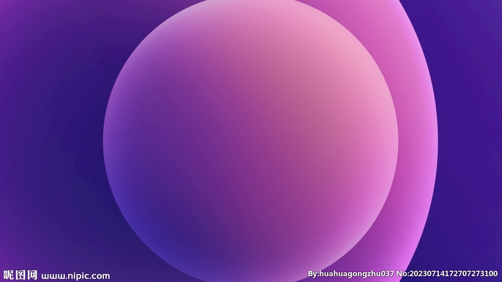 紫色渐变圆弧几何线条抽象背景