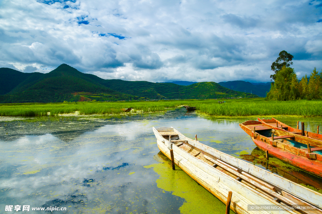 泸沽湖美景