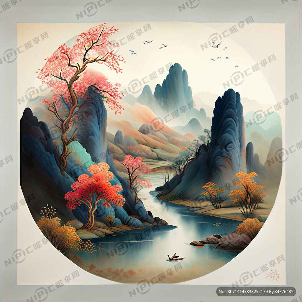 福 禄 寿 喜 财 中国古风