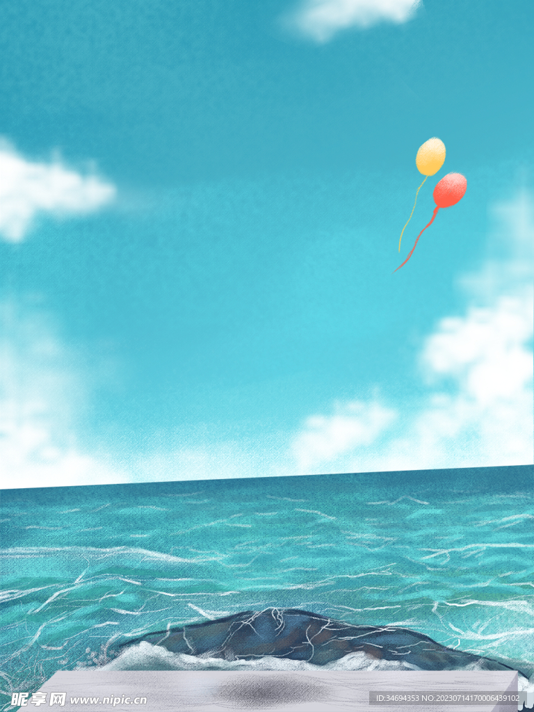 夏日海滩