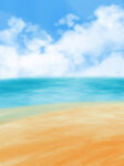 夏日海滩