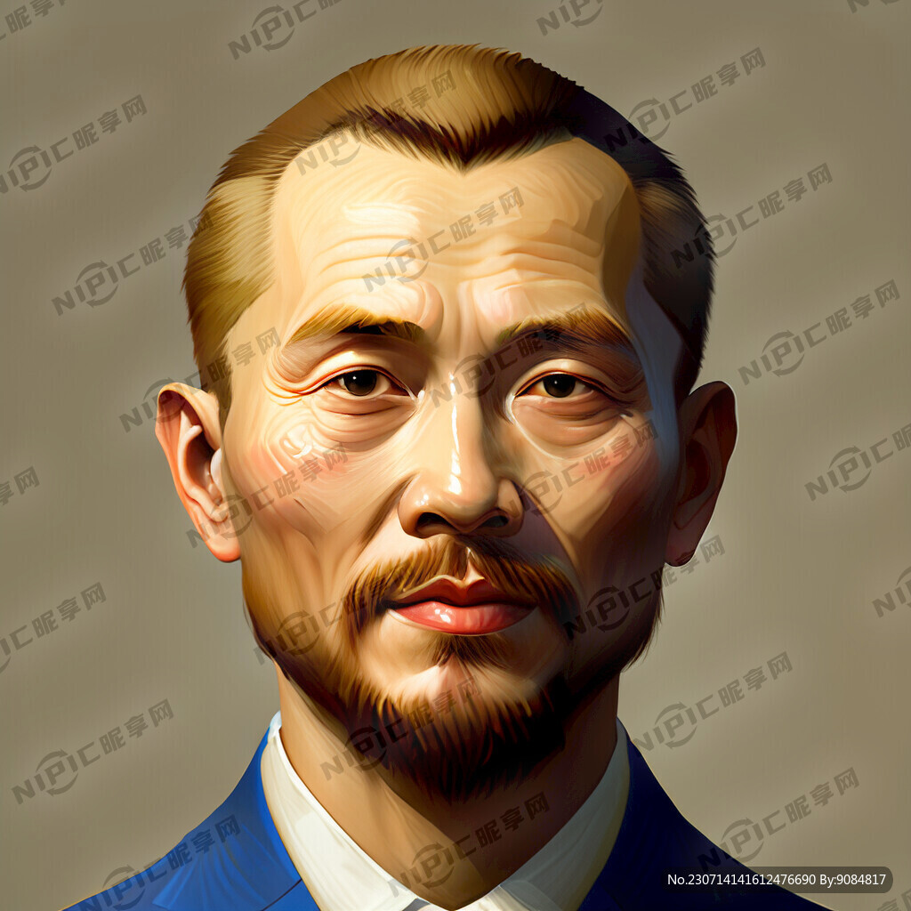 大画家米罗色块头像