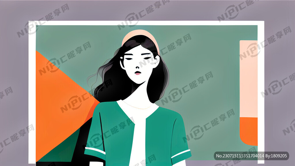 青春主题的开业围挡海报