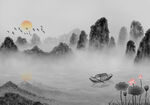 山背景