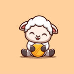 可爱卡通羊
