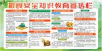 粮食安全知识教育宣传栏