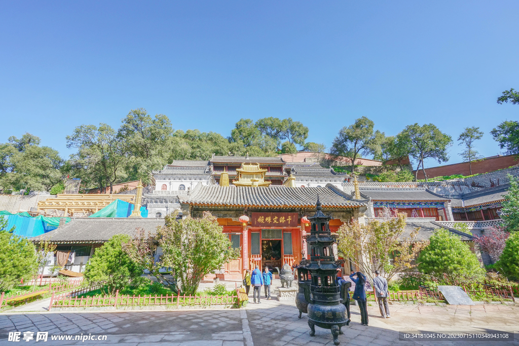 五台山寺庙建筑群