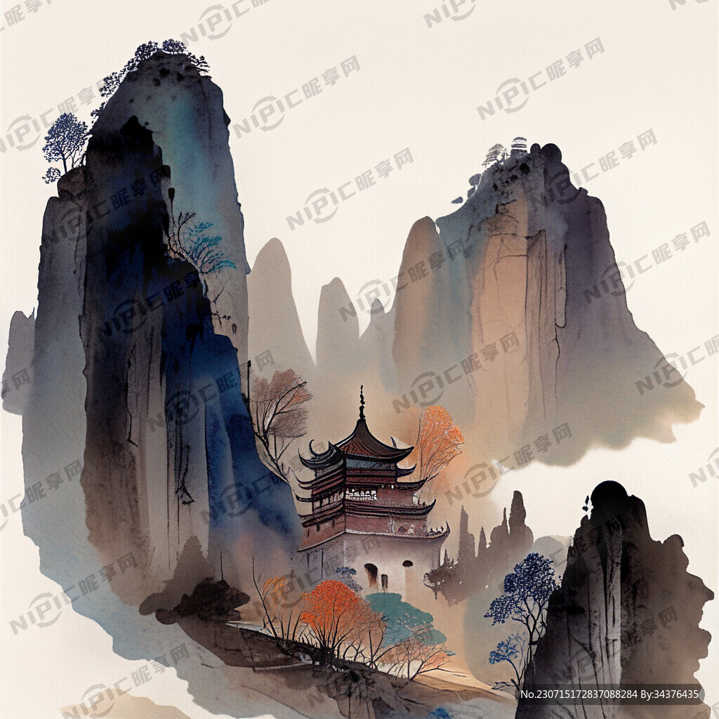 唐朝风情 中国风 色彩丰富