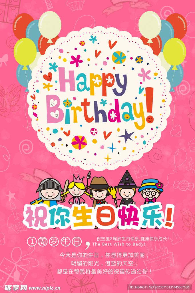 生日快乐转发