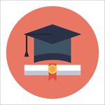 大学毕业图标