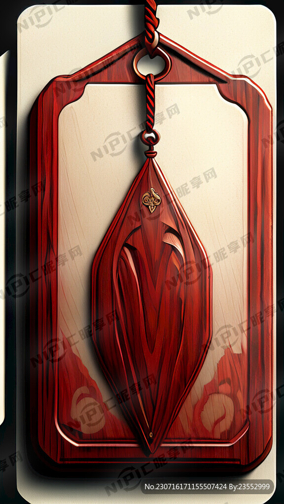红木吊牌