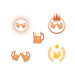 啤酒标签图标logo
