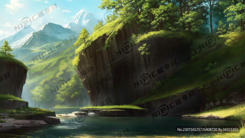 动漫人物 梦幻 视觉冲击力