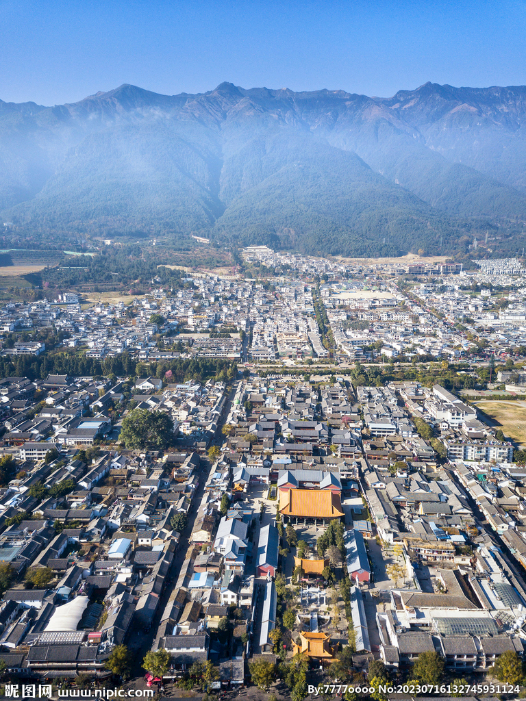 大理古城古建筑图片