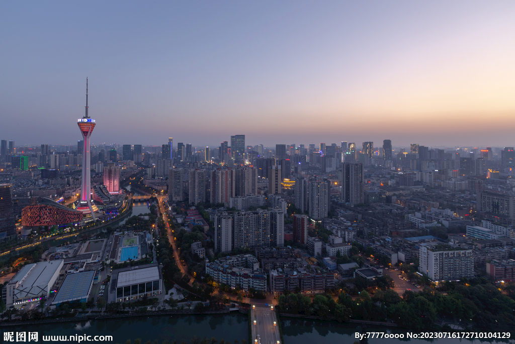 成都夜景