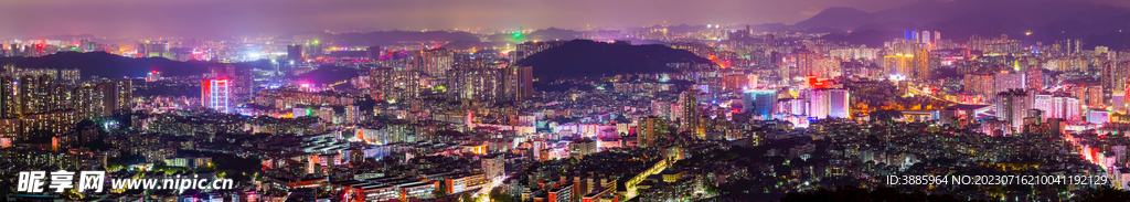 城市夜景图片
